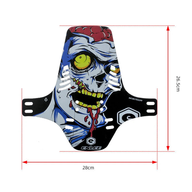 Vridezone 26.5cm Flexible PP5 E-Bike Mudguard
