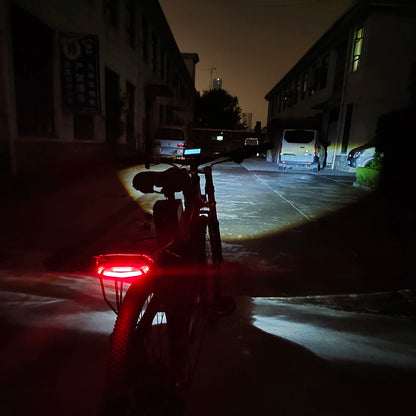 EBKE Ebike Electric Bicycle Headlight About 3500LUX 24V 36V 48V 52V 60V Compatible 6W E24 Aluminium Alloy