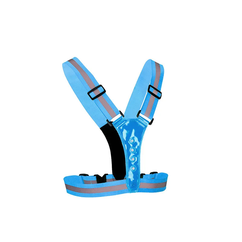 Vridezone LED Reflective E-Bike Visibility Vest with Armband