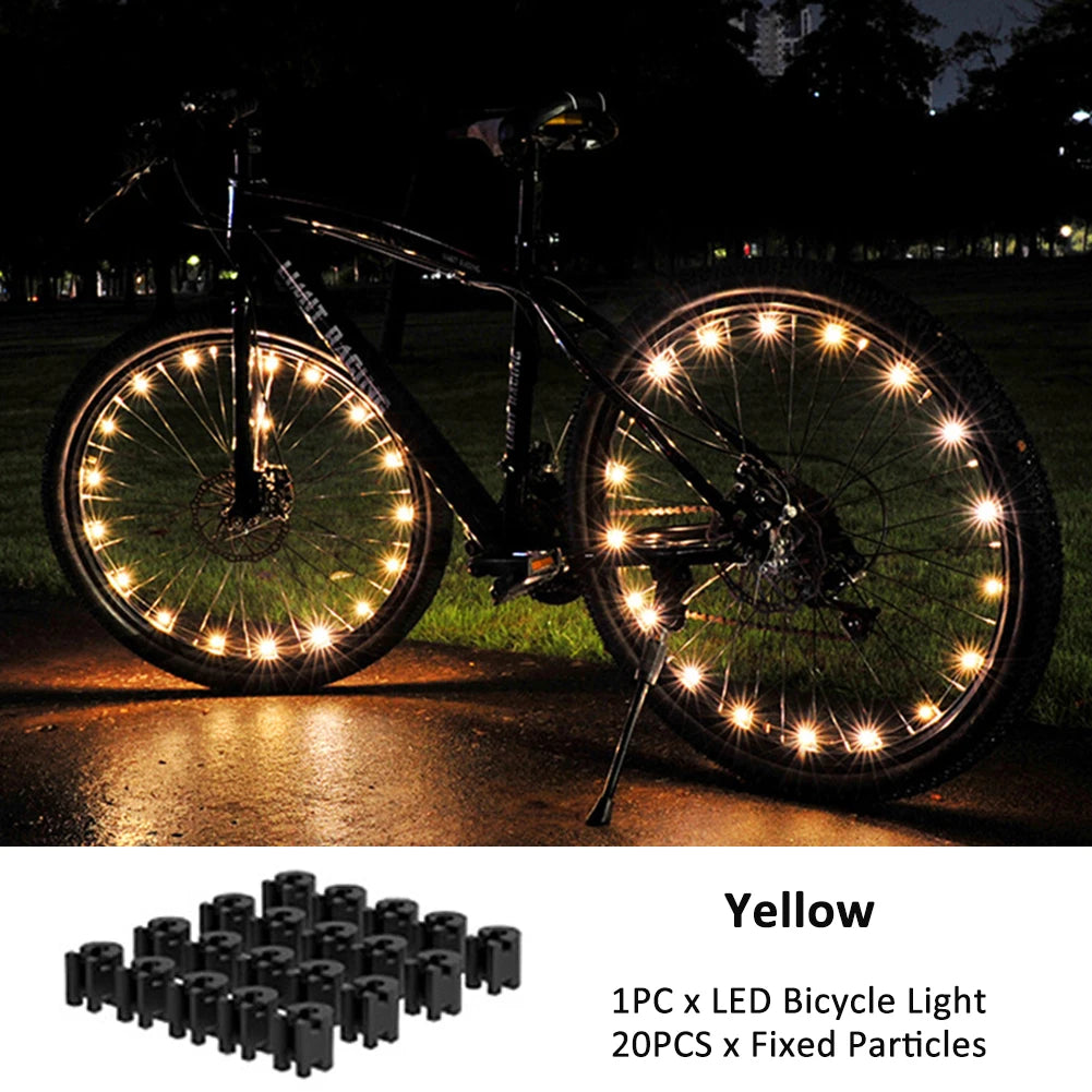 Vridezone 20-LED E-Bike Wheel Spoke Light Strip
