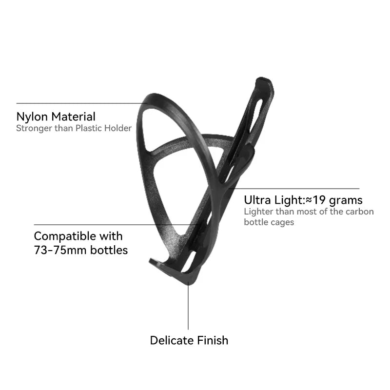 N1 Water Bottle Holder 19g Super Light  Nylon Cycling Water Cage Bicycle Water Bottle Holder MTB, Road Bike Accessories