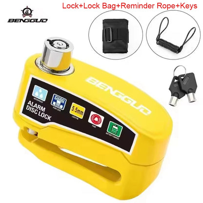 Vridezone 110 dB E-Bike Anti-Theft Disc Brake Lock