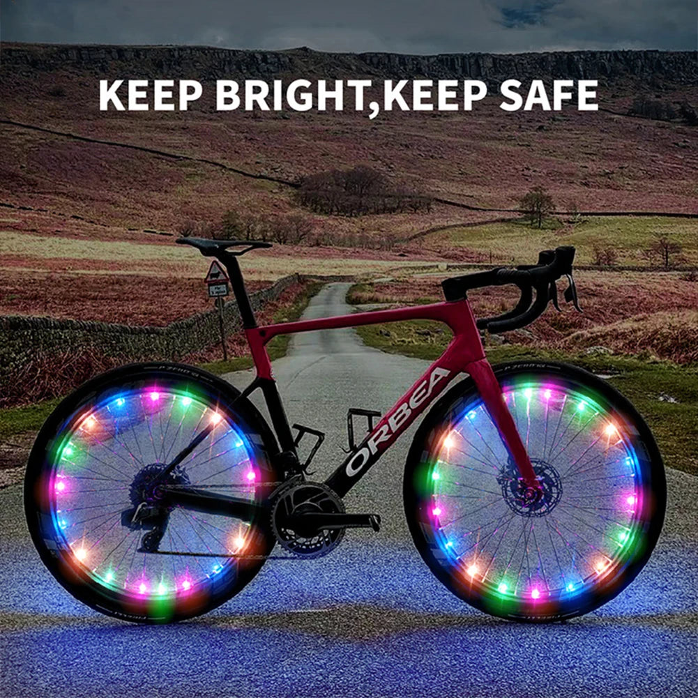 Vridezone 20-LED E-Bike Wheel Spoke Light Strip
