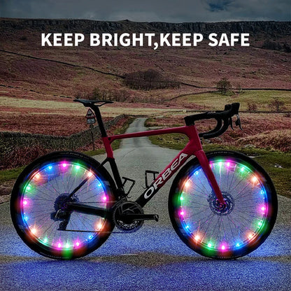 Vridezone 20-LED E-Bike Wheel Spoke Light Strip