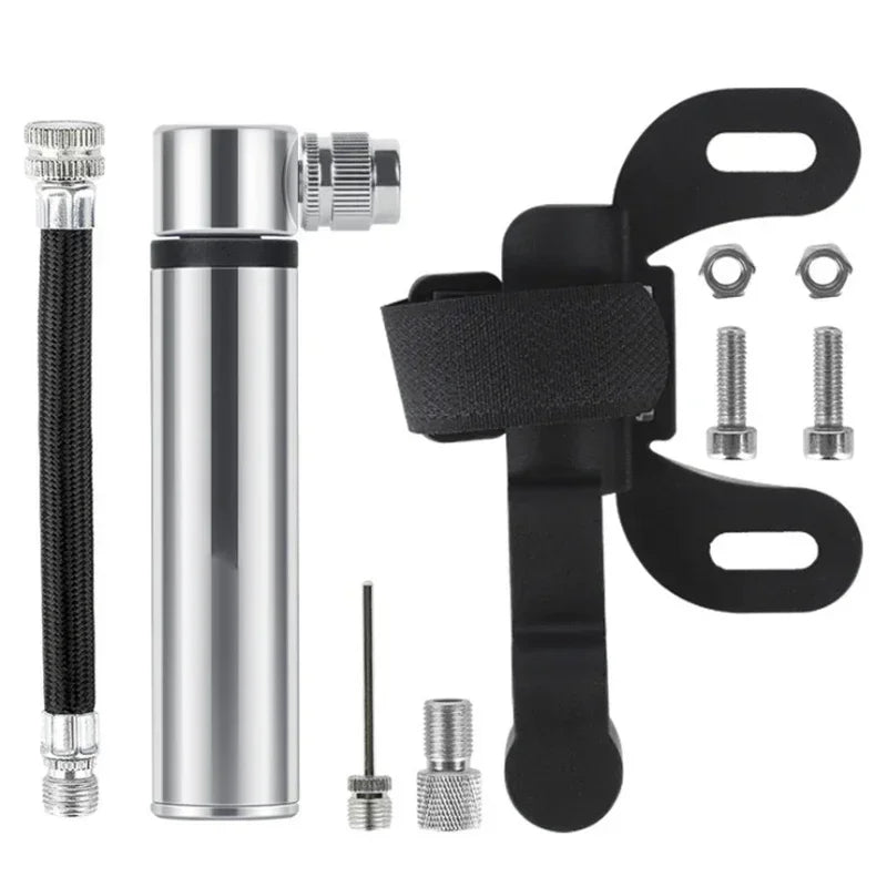 Vridezone Mini E-Bike Tyre Pump – 120 PSI with Presta and Schrader Valves