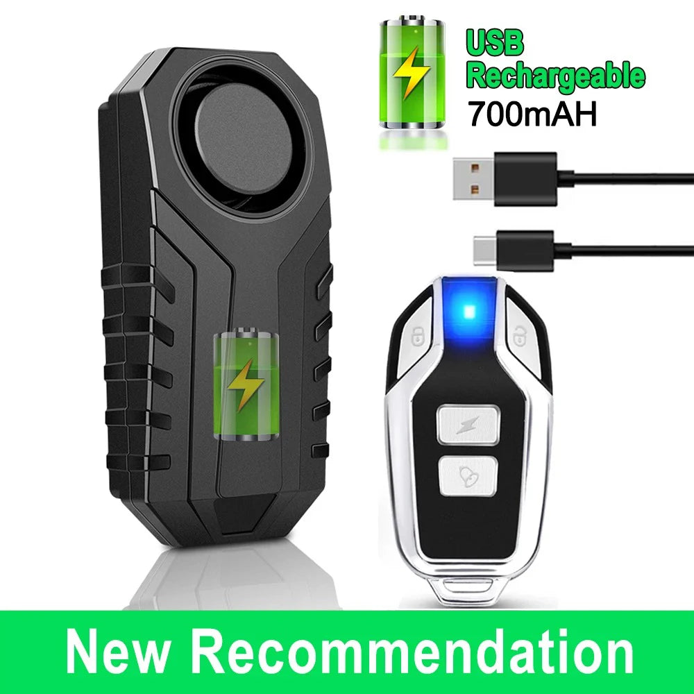 Vridezone 113 dB Wireless E-Bike Anti-Theft Alarm
