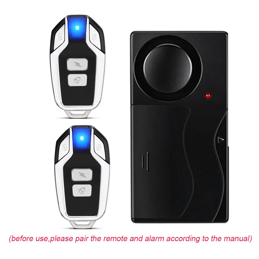 Vridezone 110 dB E-Bike Anti-Theft Vibration Alarm