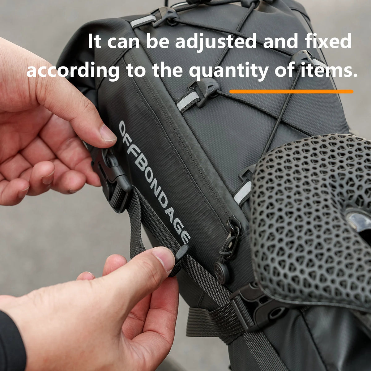 Vridezone 15L Waterproof E-Bike Saddle Bag