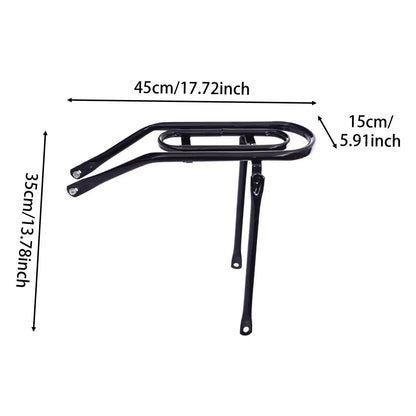 Rear Bicycle Rack Universal High Strength for 20 inch Bikes Cycling Equipment Easy Installation Kid Bike Cargo Rack Carrier Rack