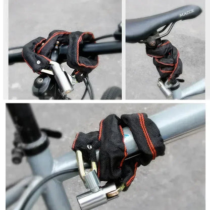 Vridezone Heavy-Duty Anti-Theft E-Bike Chain Lock