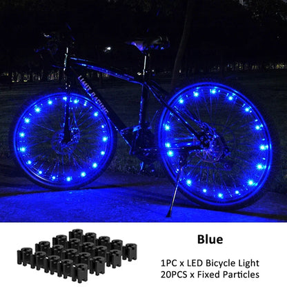Vridezone IPX6 Colourful LED E-Bike Wheel Spoke Lights