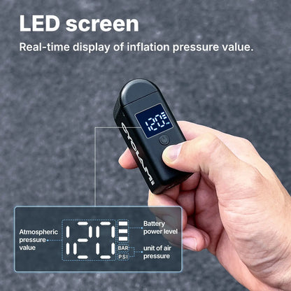 Vridezone Digital Electric E-Bike Tyre Inflator