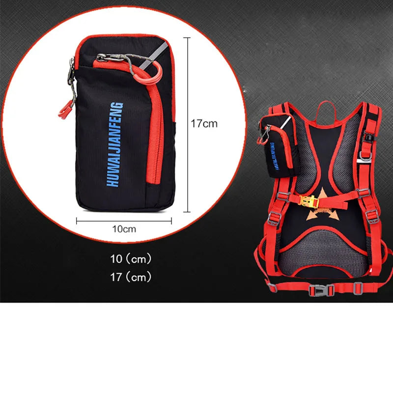 Vridezone E-Bike Hydration Backpack with Helmet Carrier