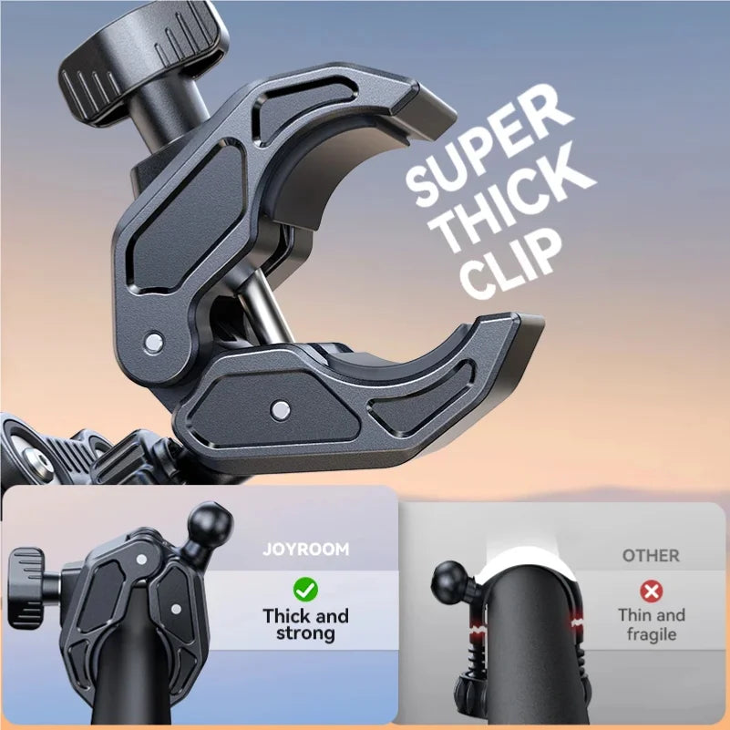 Vridezone Shock-Absorbing 360° E-Bike Phone Holder