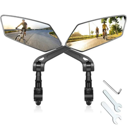 Vridezone 4.5-Inch 360° Adjustable E-Bike Rear-View Mirror