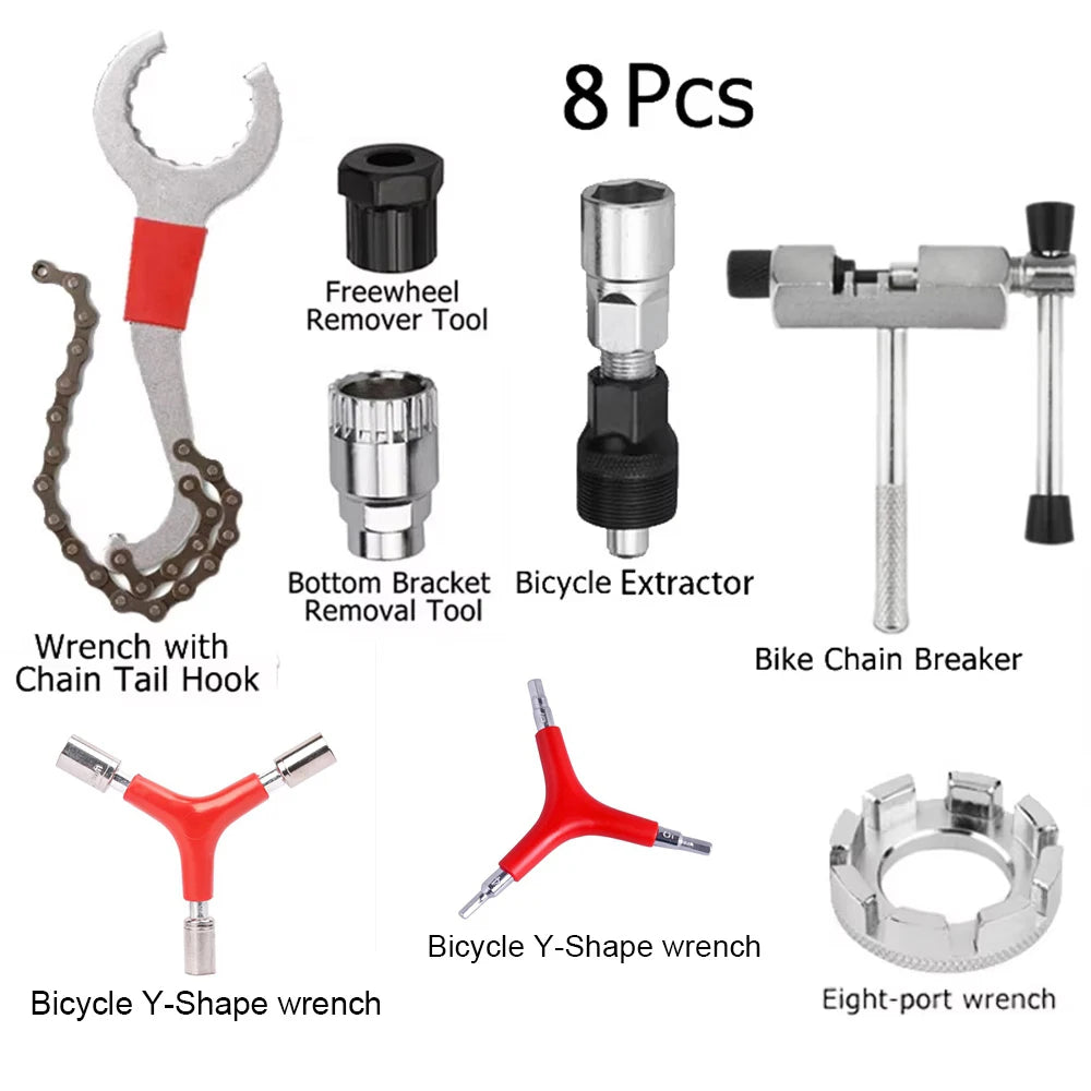 Vridezone E-Bike Chain, Crank and Cassette Repair Tools