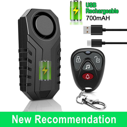 Vridezone 113 dB Wireless E-Bike Anti-Theft Alarm