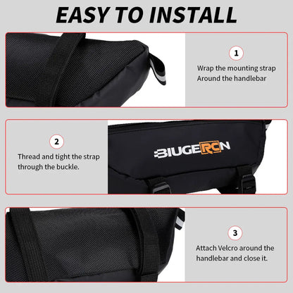 Vridezone Water-Resistant E-Bike Handlebar Organiser Bag