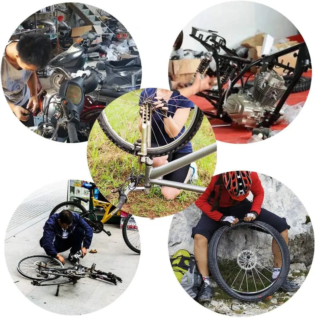 Vridezone 16-in-1 Folding E-Bike Repair Multitool Kit