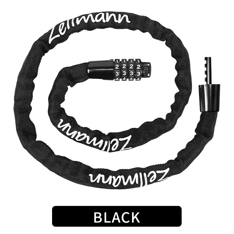 Vridezone 100 cm 4-Digit E-Bike Combination Chain Lock