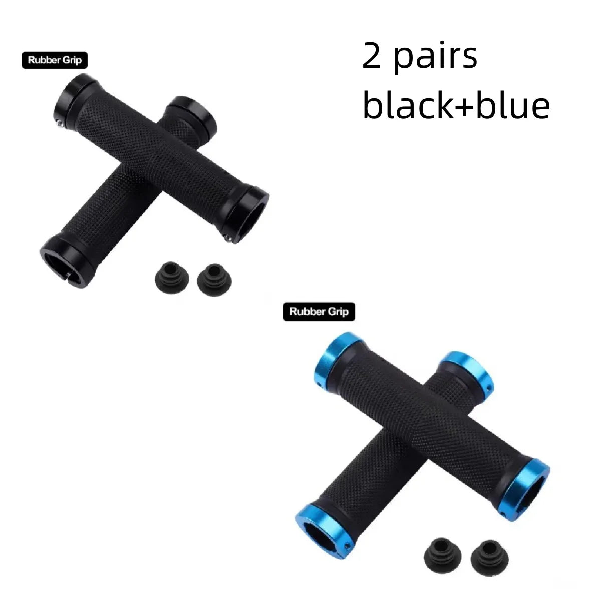 Vridezone Single Lock-On Anti-Slip E-Bike Handlebar Grips