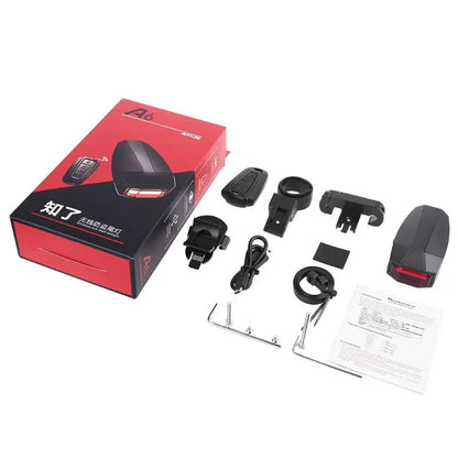 Vridezone A6 E-Bike Taillight & Anti-Theft Alarm