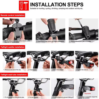 Vridezone A6 E-Bike Taillight & Anti-Theft Alarm
