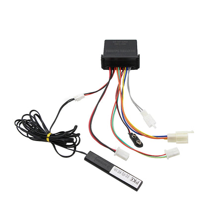 48v~145v Elerctric Bike E-bike Two Way Alarm LCD Screen Burglar Security System Auto Sensing Theft Protection Rechargeable