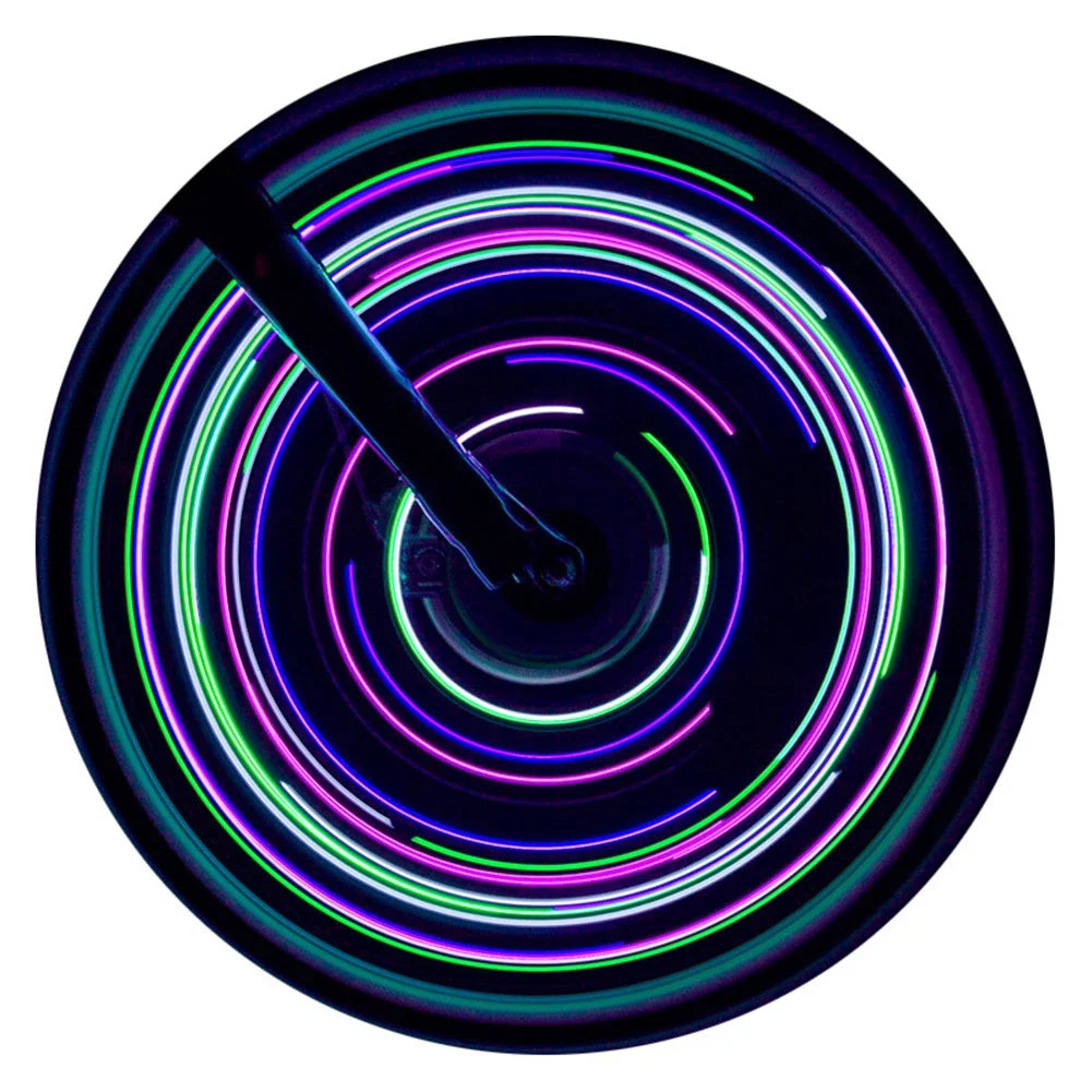 Vridezone IPX6 Colourful LED E-Bike Wheel Spoke Lights