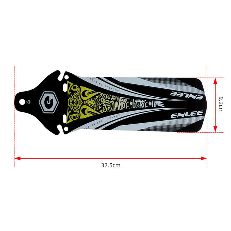 Vridezone 26.5cm Flexible PP5 E-Bike Mudguard