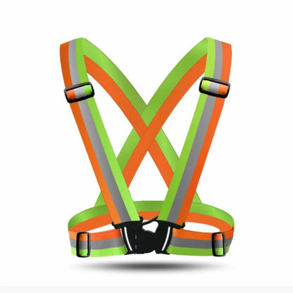 Vridezone Adjustable Reflective E-Bike Visibility Vest with Pocket