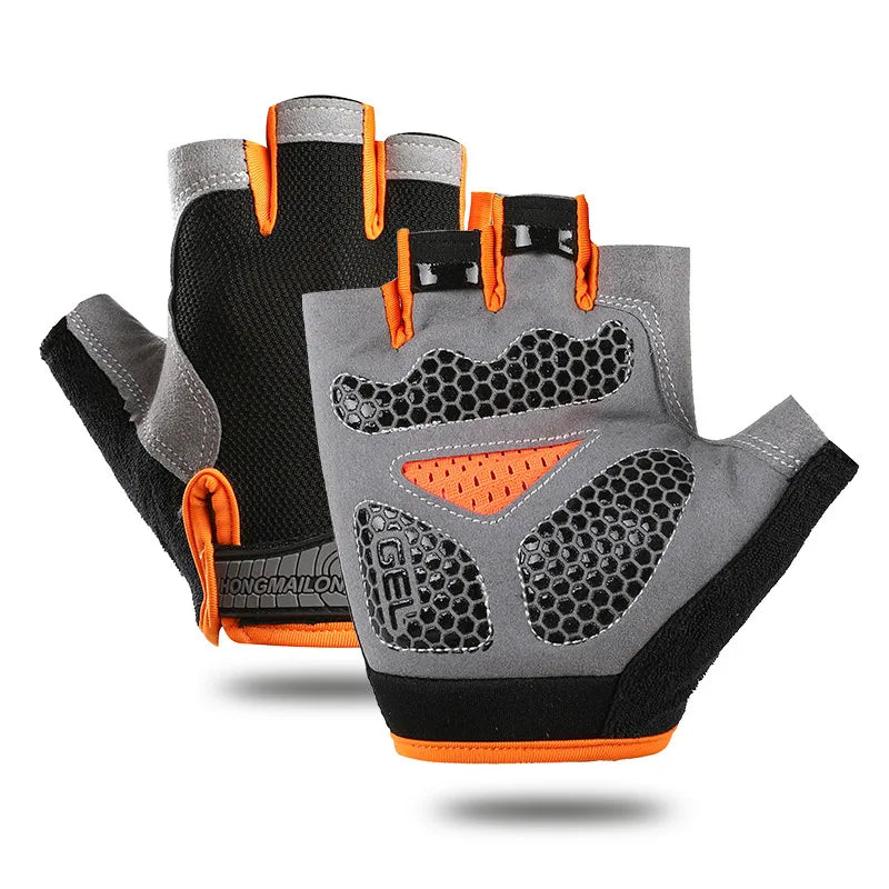Vridezone Breathable Half-Finger E-Bike Cycling Gloves