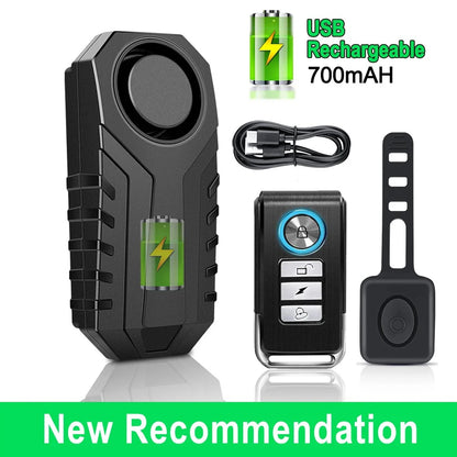 Vridezone 113 dB Wireless E-Bike Anti-Theft Alarm