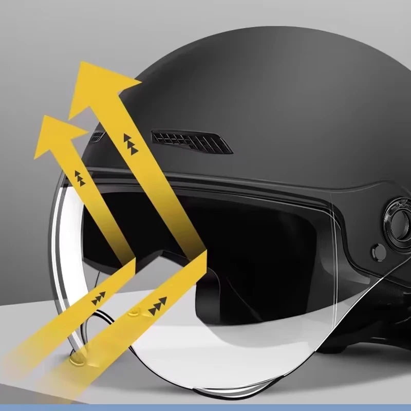 Vridezone Adult Half-Cover E-Bike Helmet