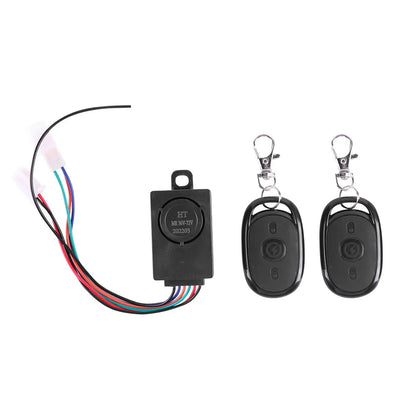 E-bike Alarm System Electric Scooter Security Anti Lost Remote Control Alert